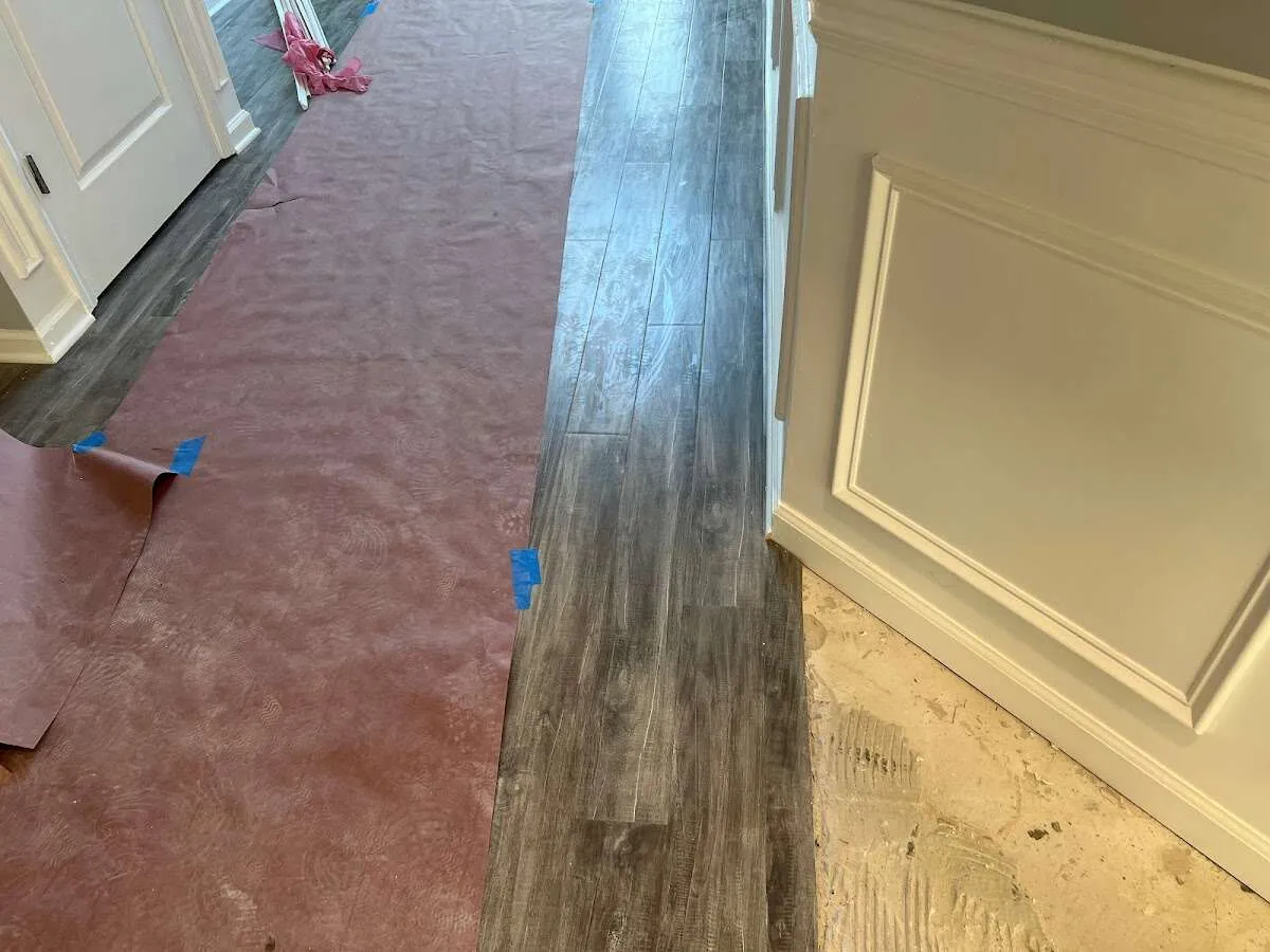 Completed marble shower restoration in Williamsburg